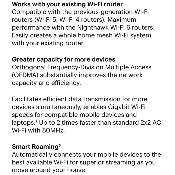 Netgear WiFi extender, up to 2,500 feet of more coverage., - Picture 7 of 11